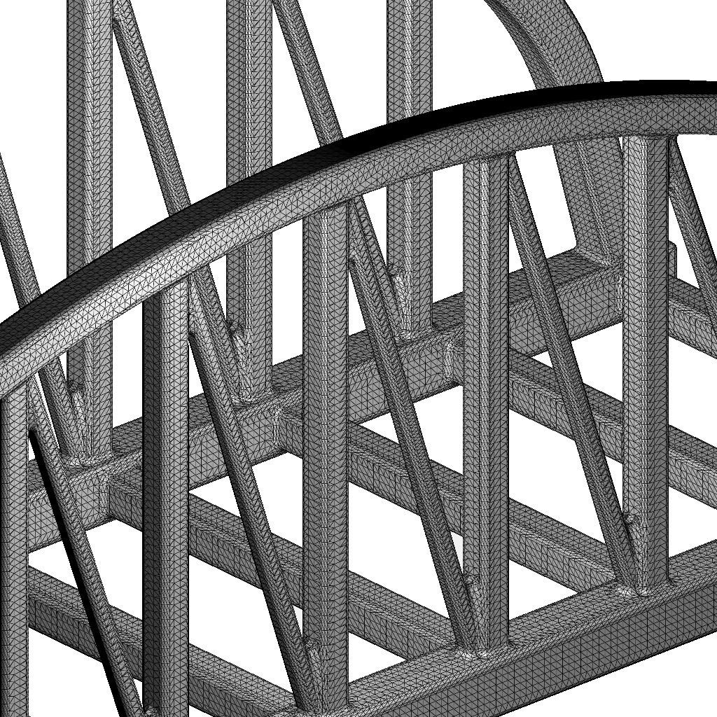 Premium Truss Bridge 3D print model_6
