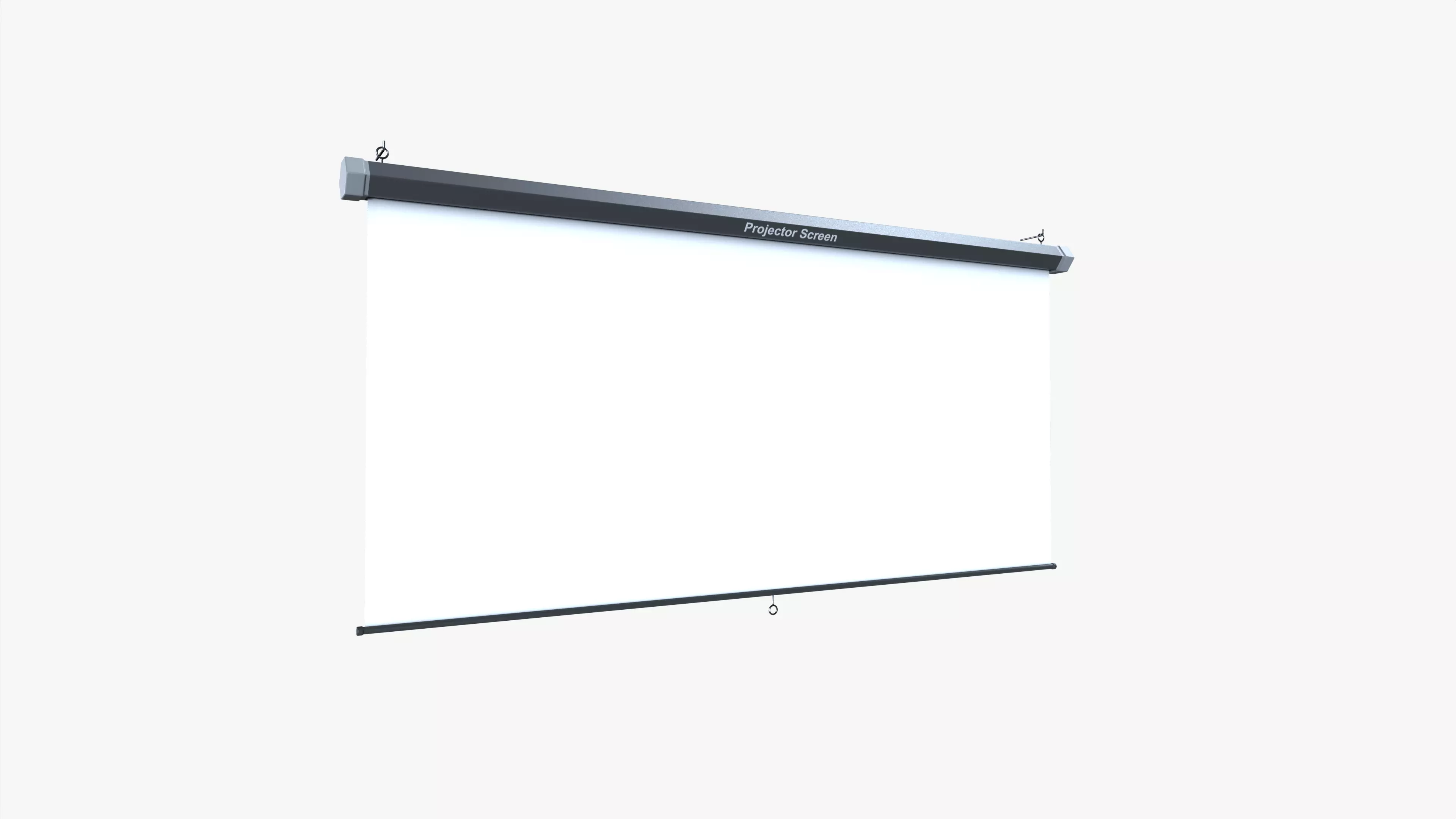 Projector Screen 3D model