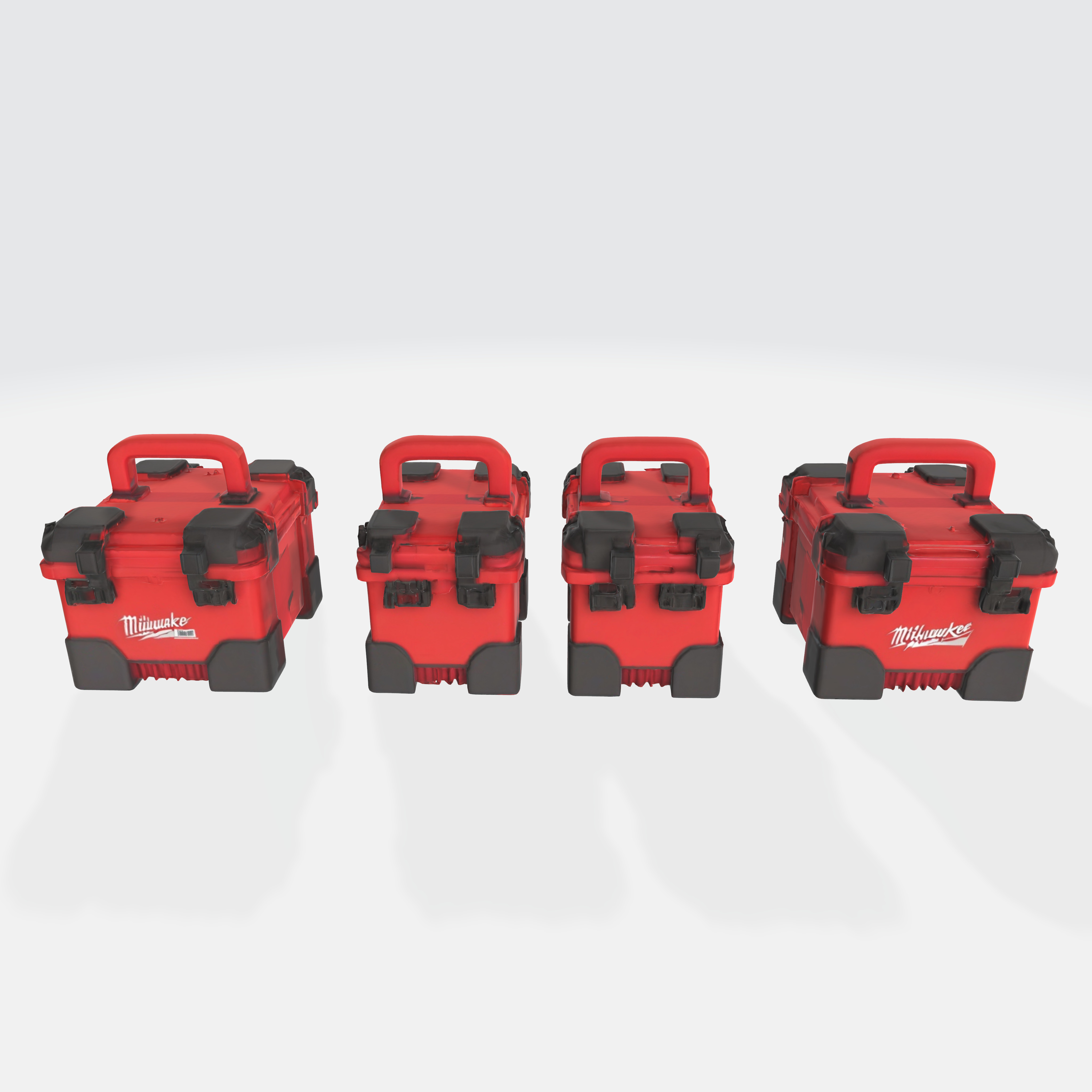 milwaukee packout boxes model 3D model_11
