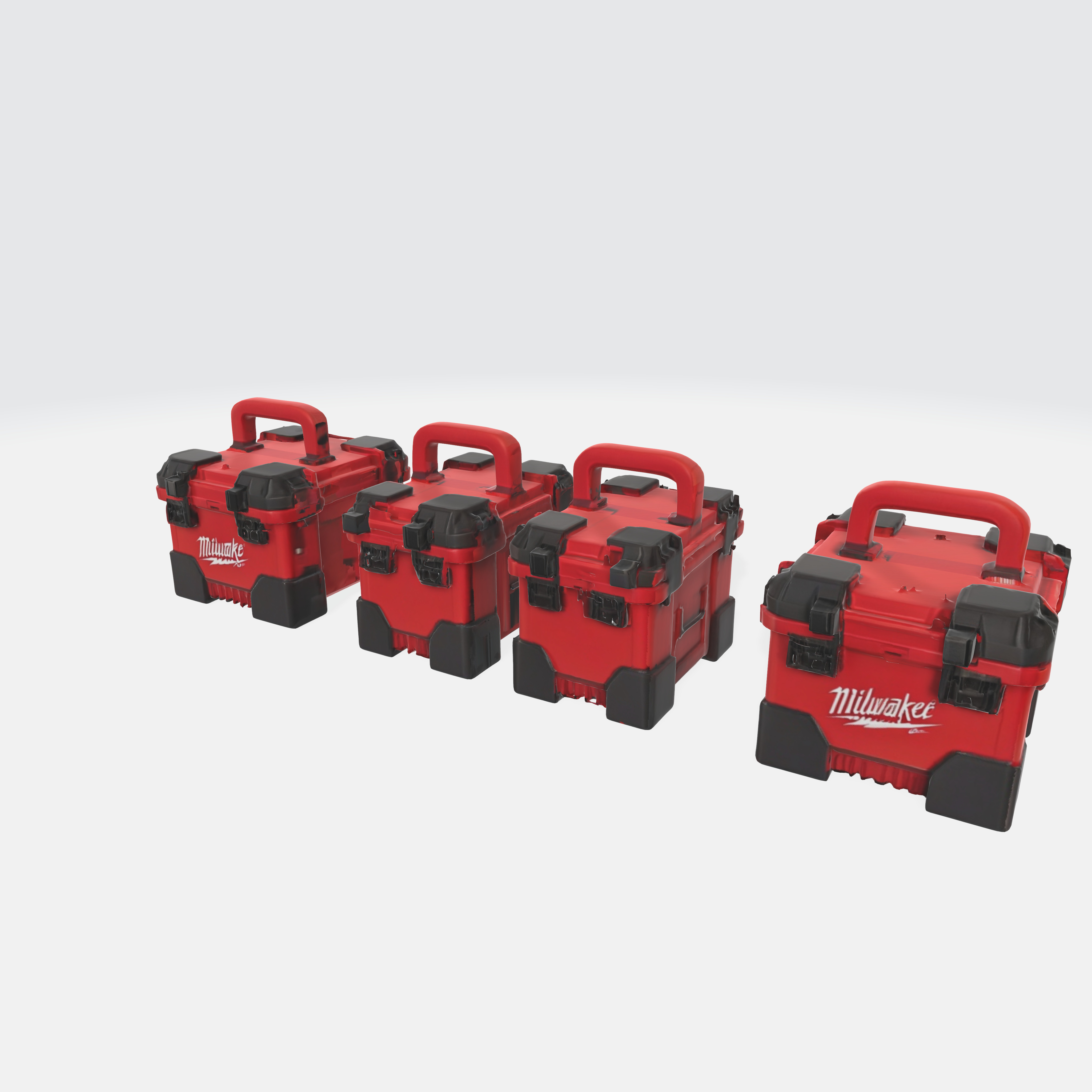 milwaukee packout boxes model 3D model_10
