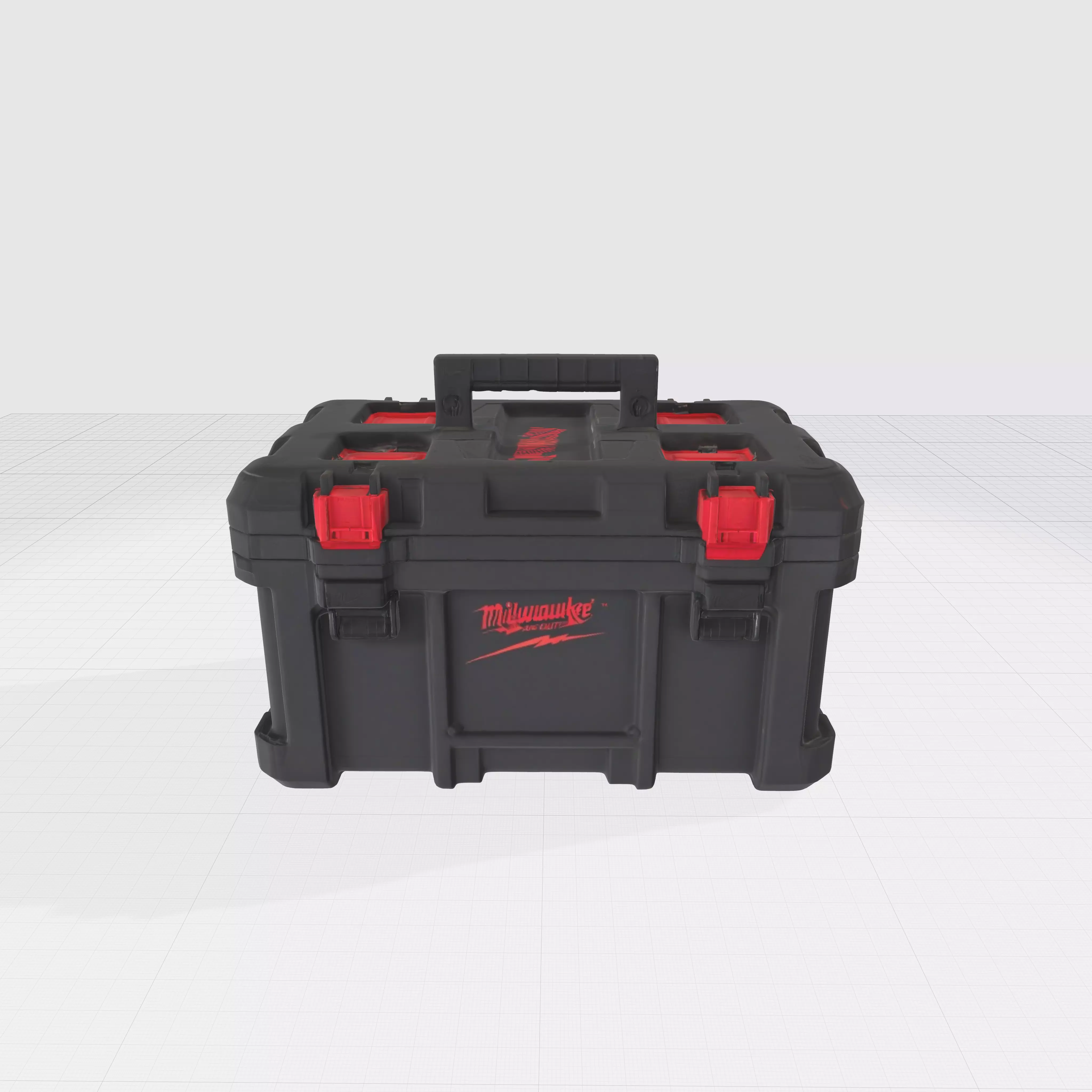 milwaukee packout box 3D model_0