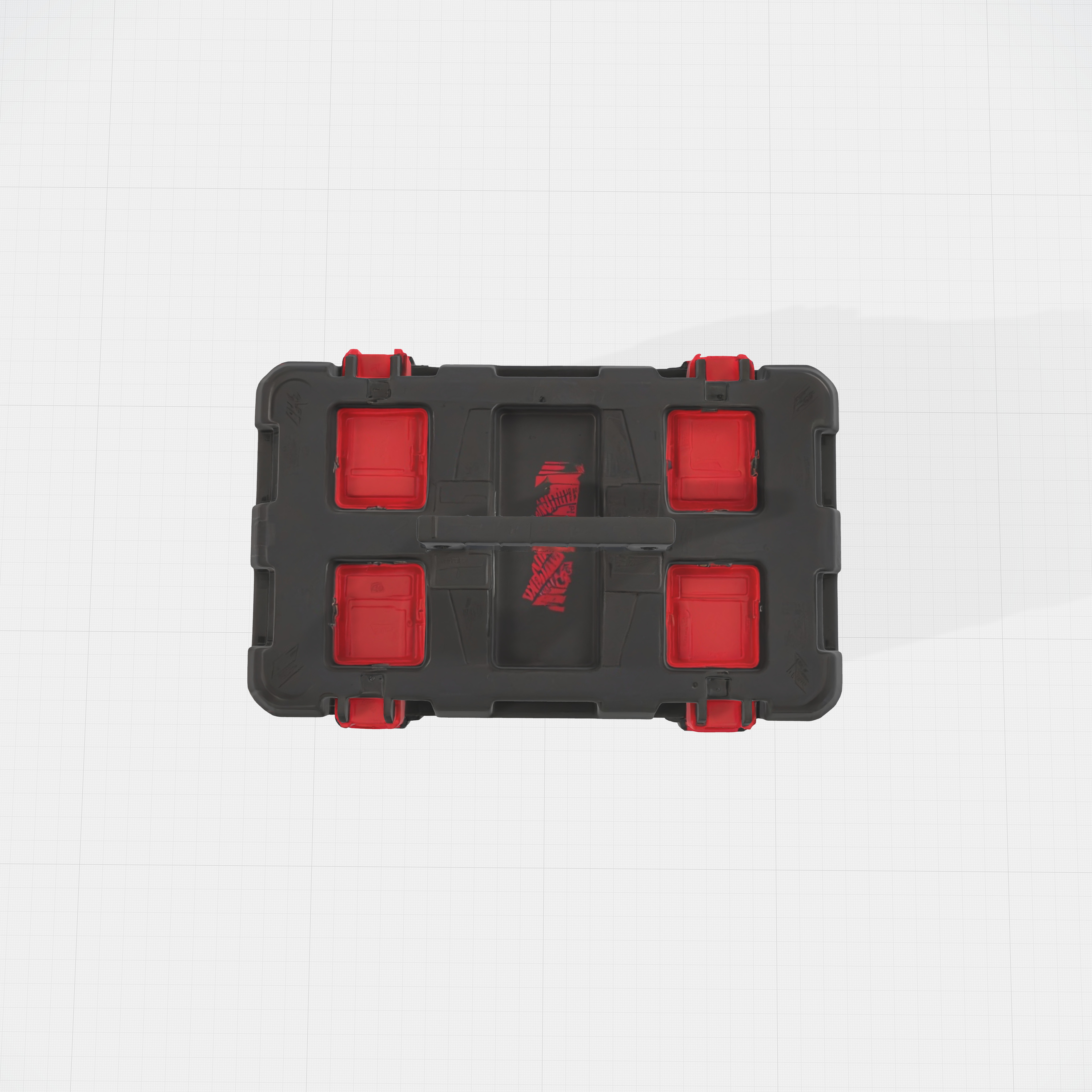 milwaukee packout box 3D model_13