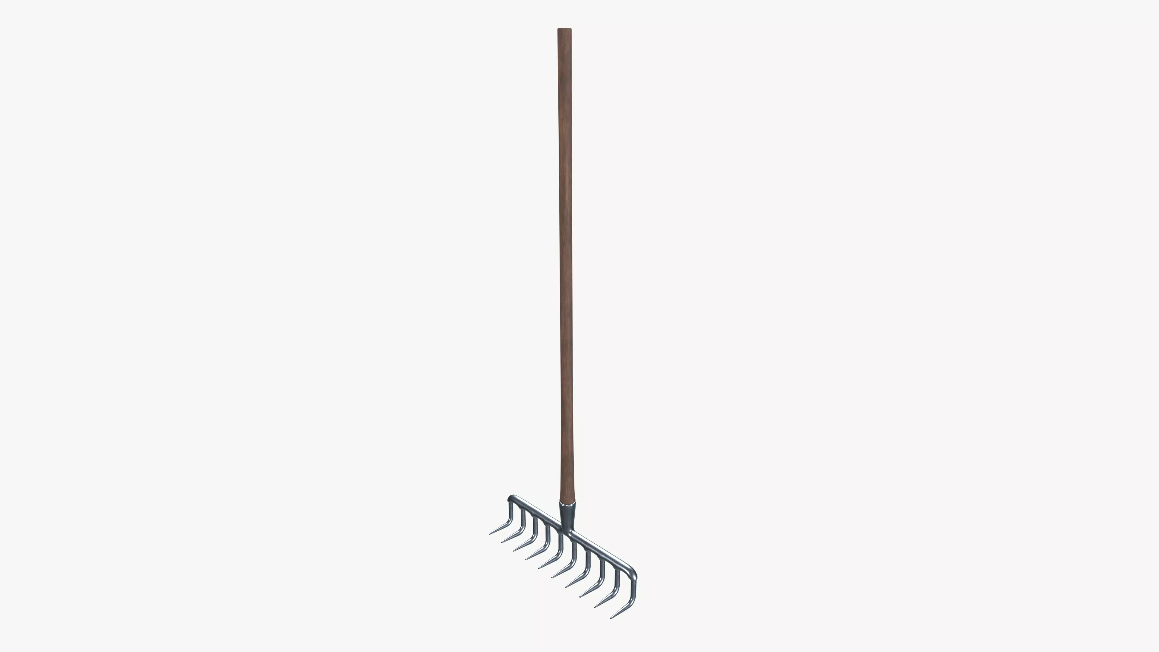 Hand Rake 3D model_0