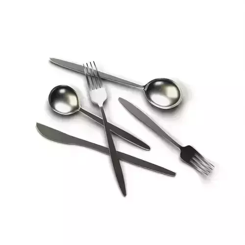 Constantin 5pc Flatware Set 3D model