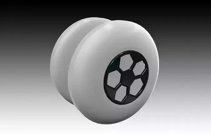 Yo-Yo second -soccer- 3D print model