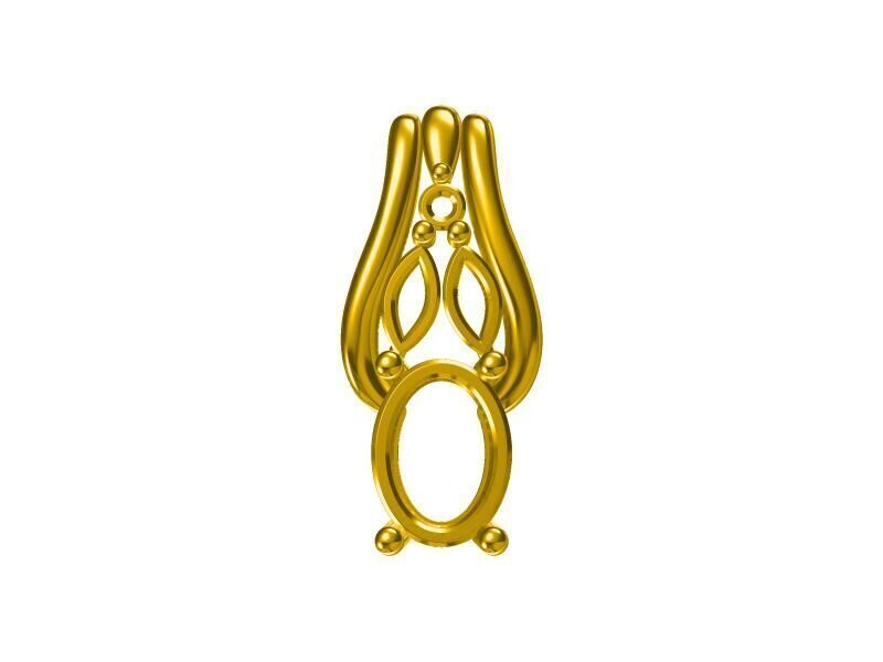 PENDANT 3D print model_2