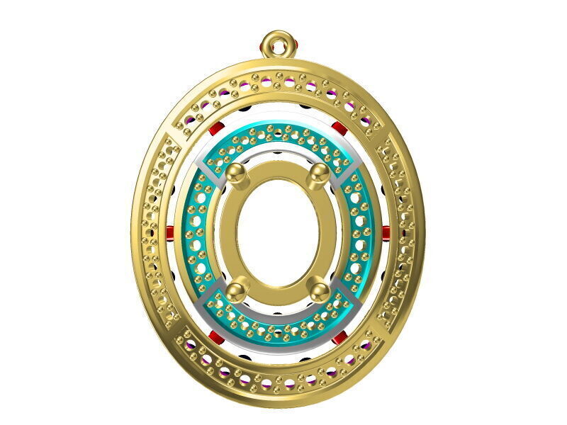 PENDANT 3D print model_37