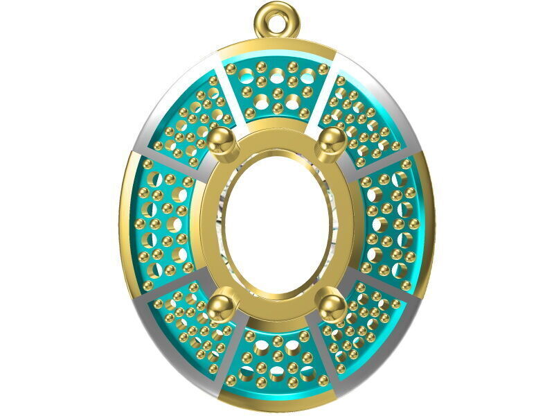 PENDANT 3D print model_36