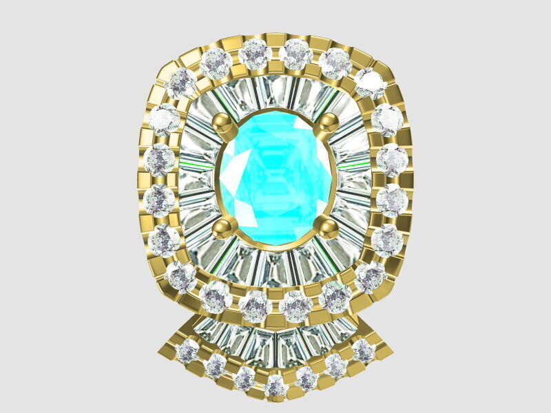 PENDANT 3D print model_3