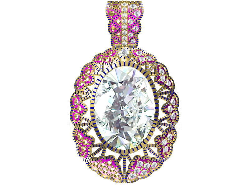 PENDANT 3D print model_13