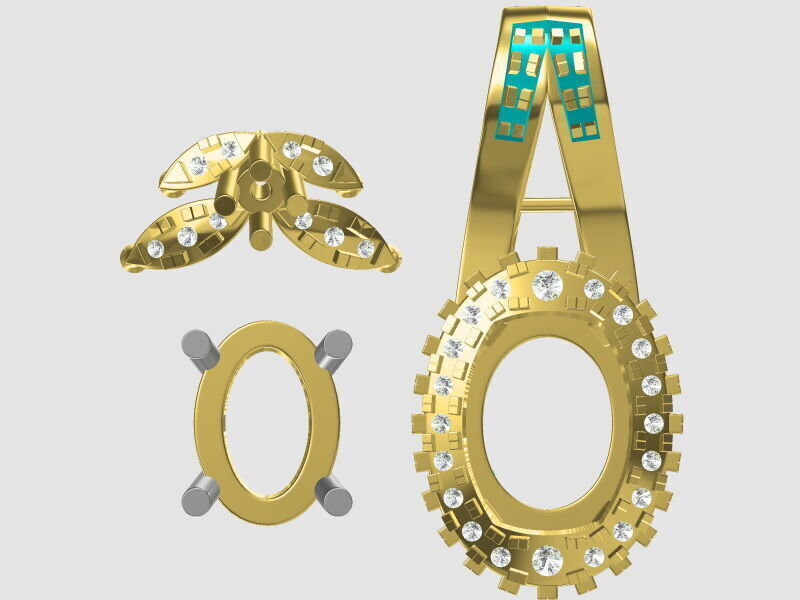 PENDANT 3D print model_8