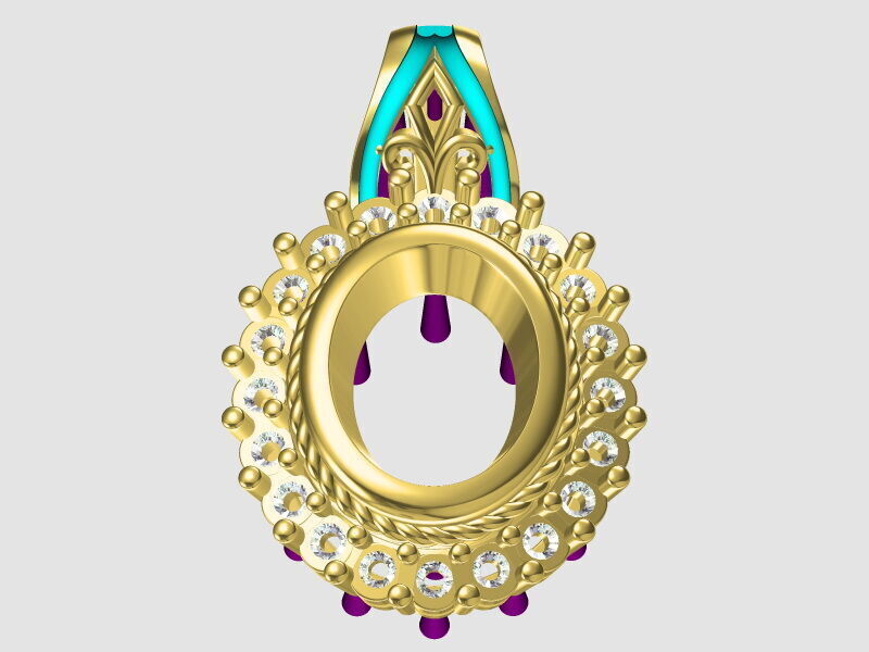 PENDANT 3D print model_10