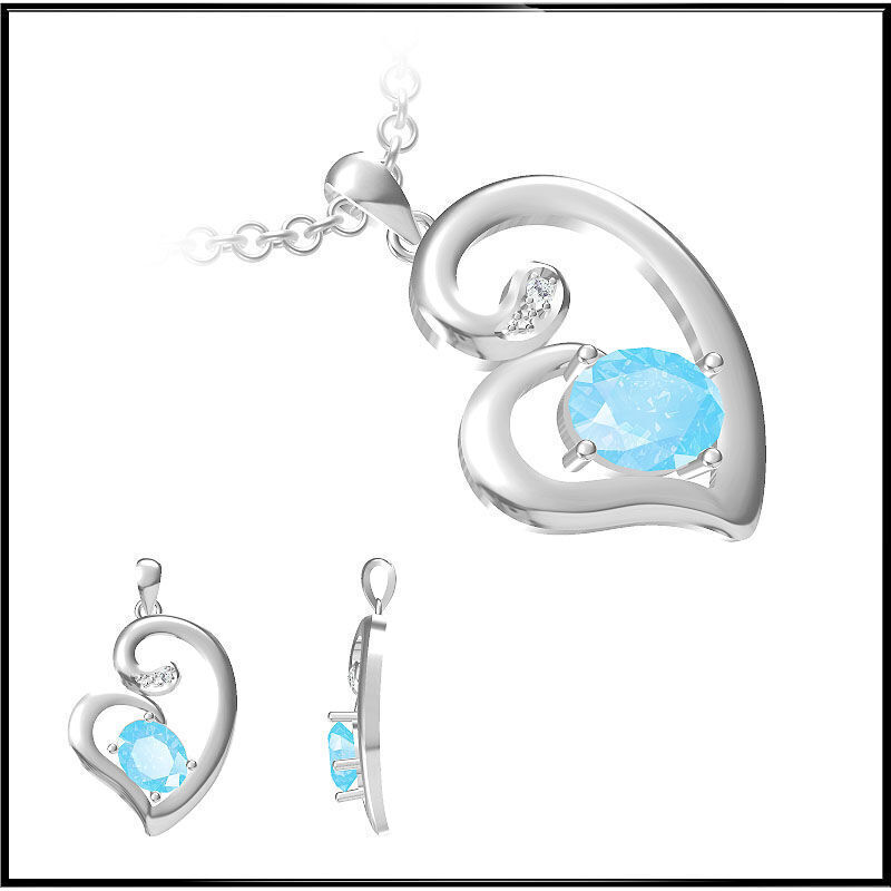 PENDANT 3D print model_1