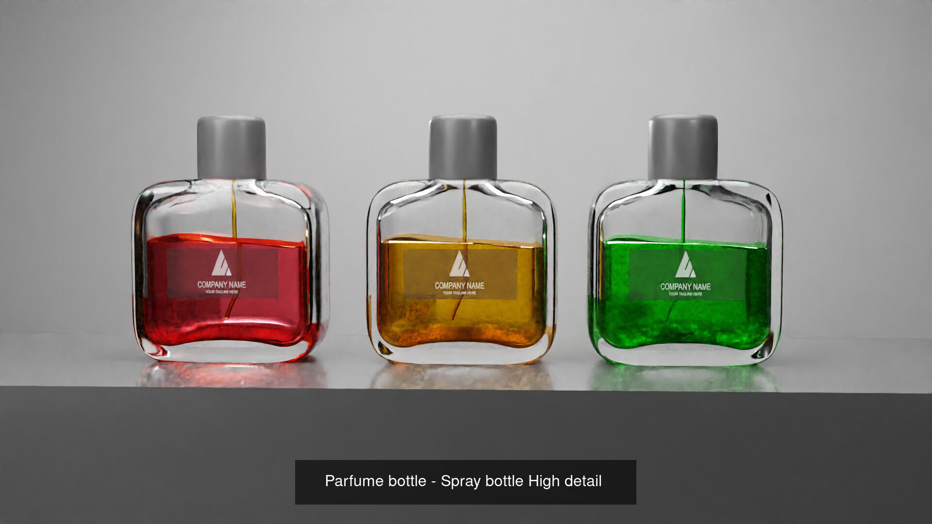 Luxury Perfume Bottle pak 3D Model Collection_3