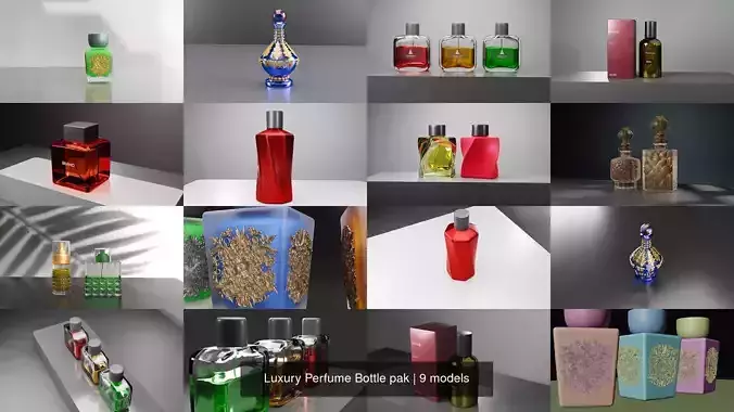 Luxury Perfume Bottle pak