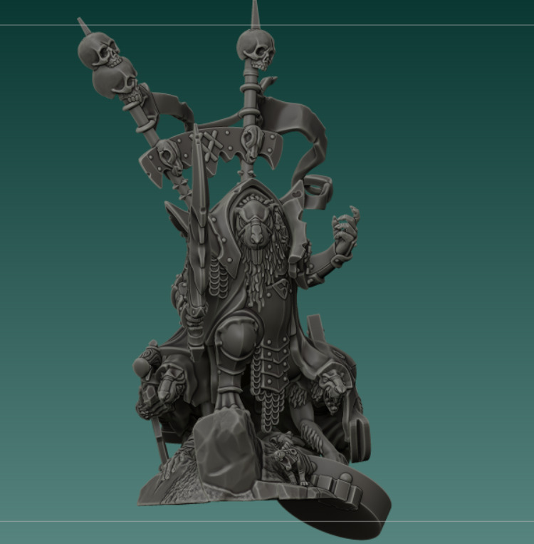 Krittok Foulblade 3D print model_4