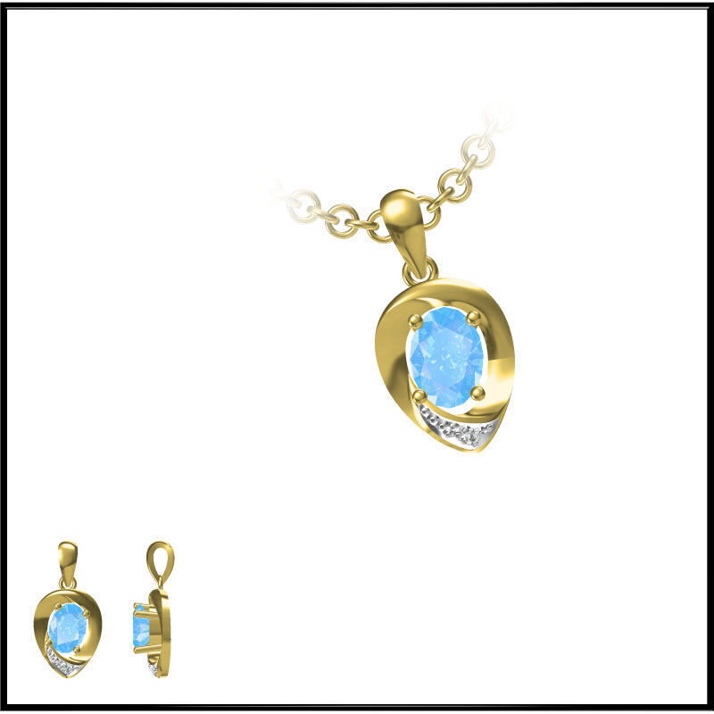 PENDANT 3D print model_11