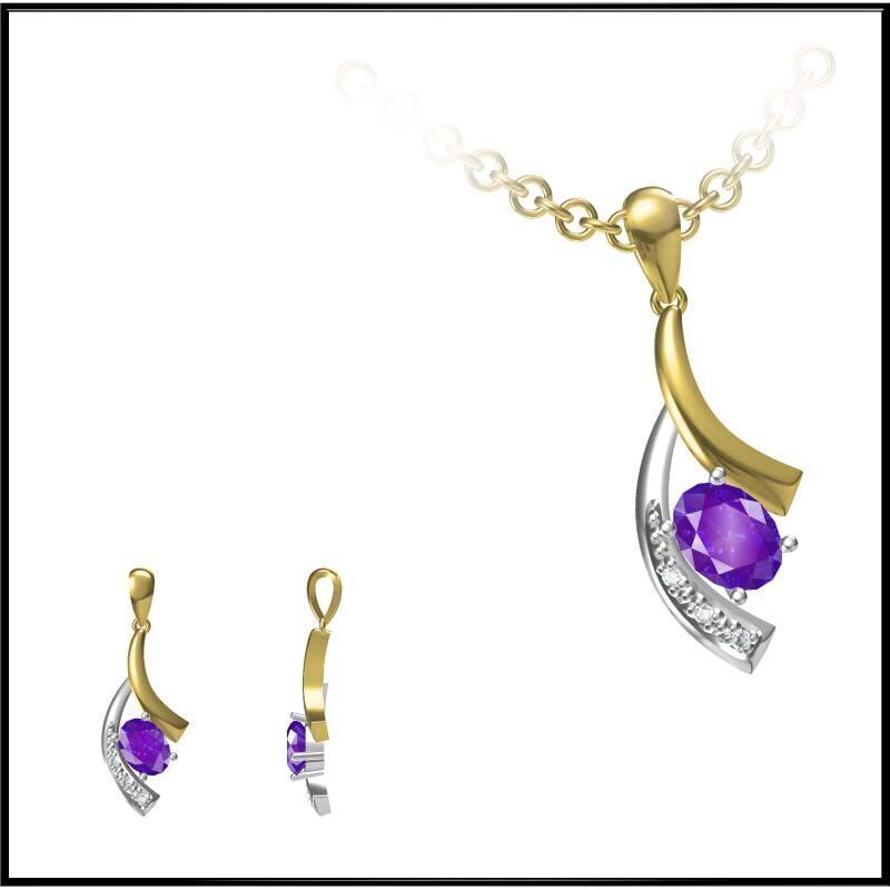 PENDANT 3D print model_20