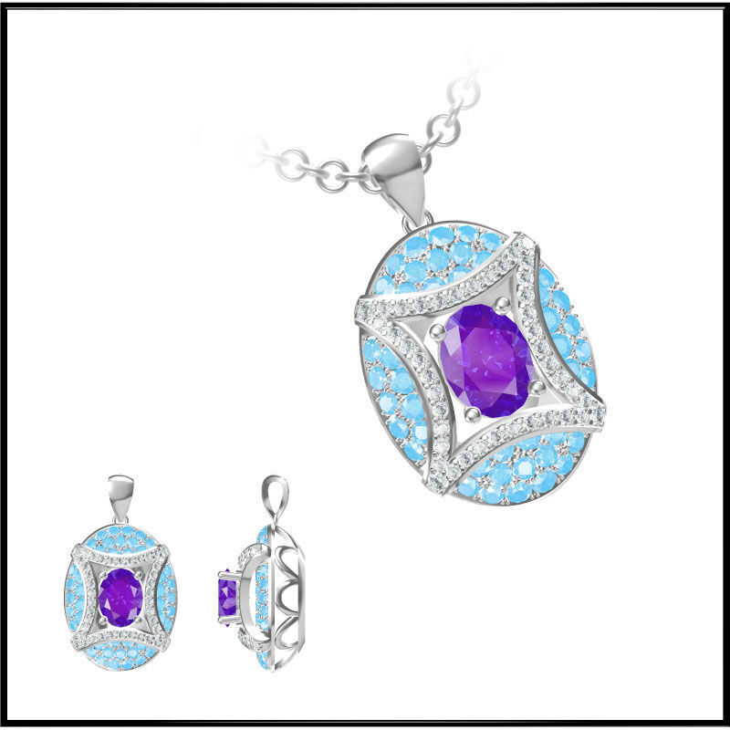 PENDANT 3D print model_22