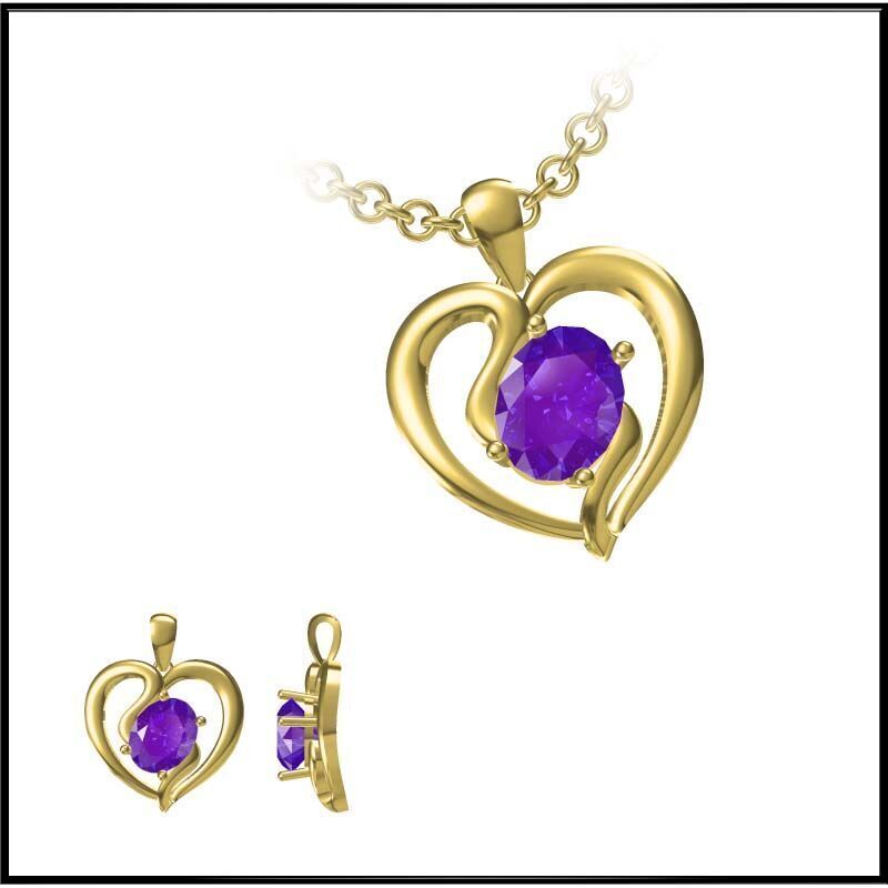 PENDANT 3D print model_35