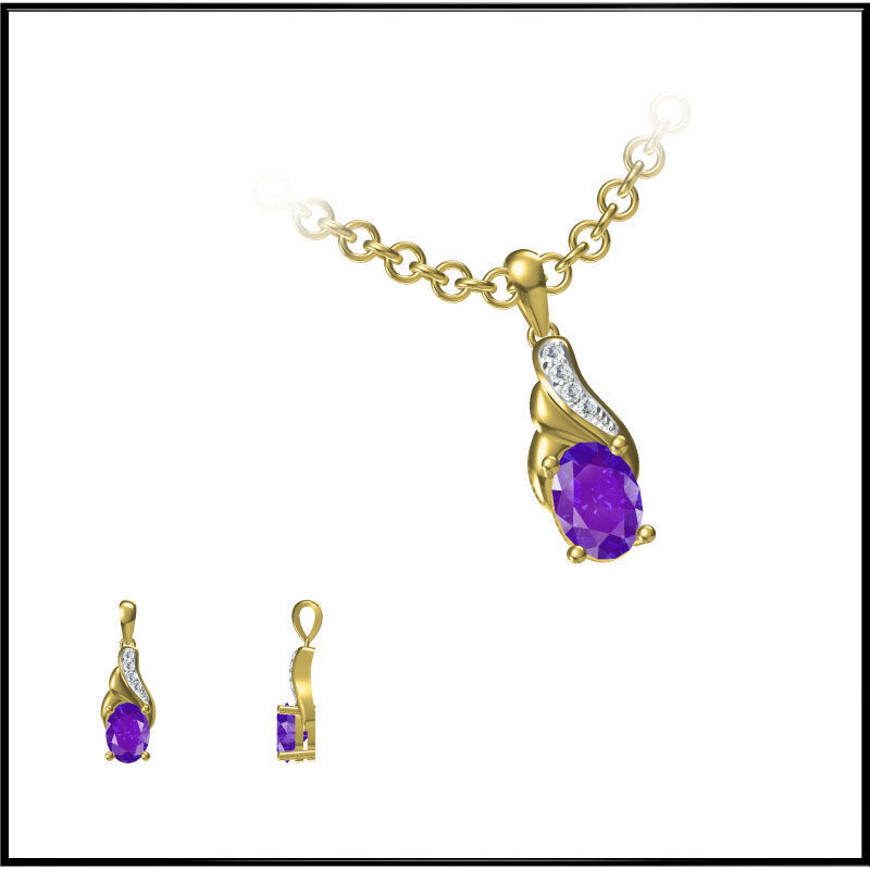 PENDANT 3D print model_7