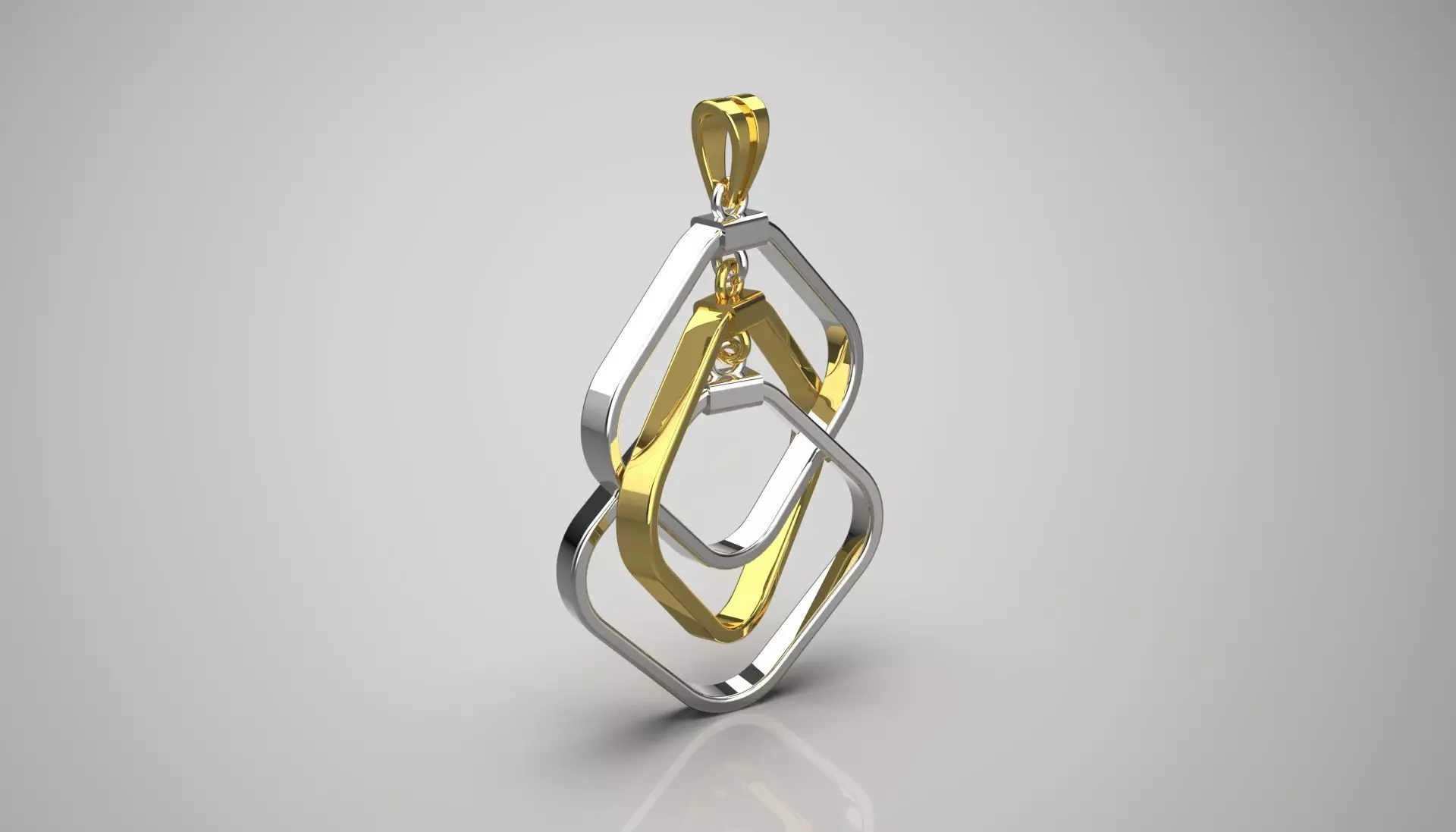 gold pendant gp0107 3D print model