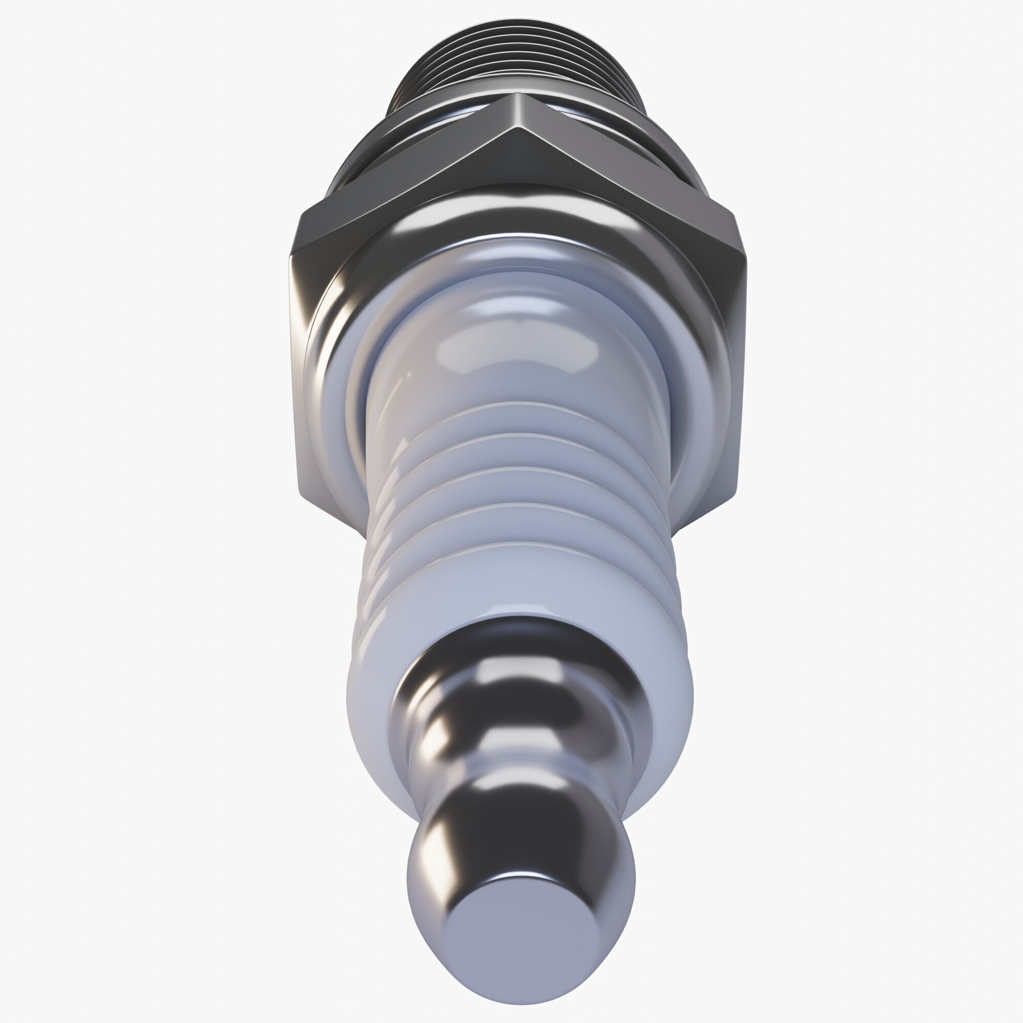 Spark Plug 3D model_3