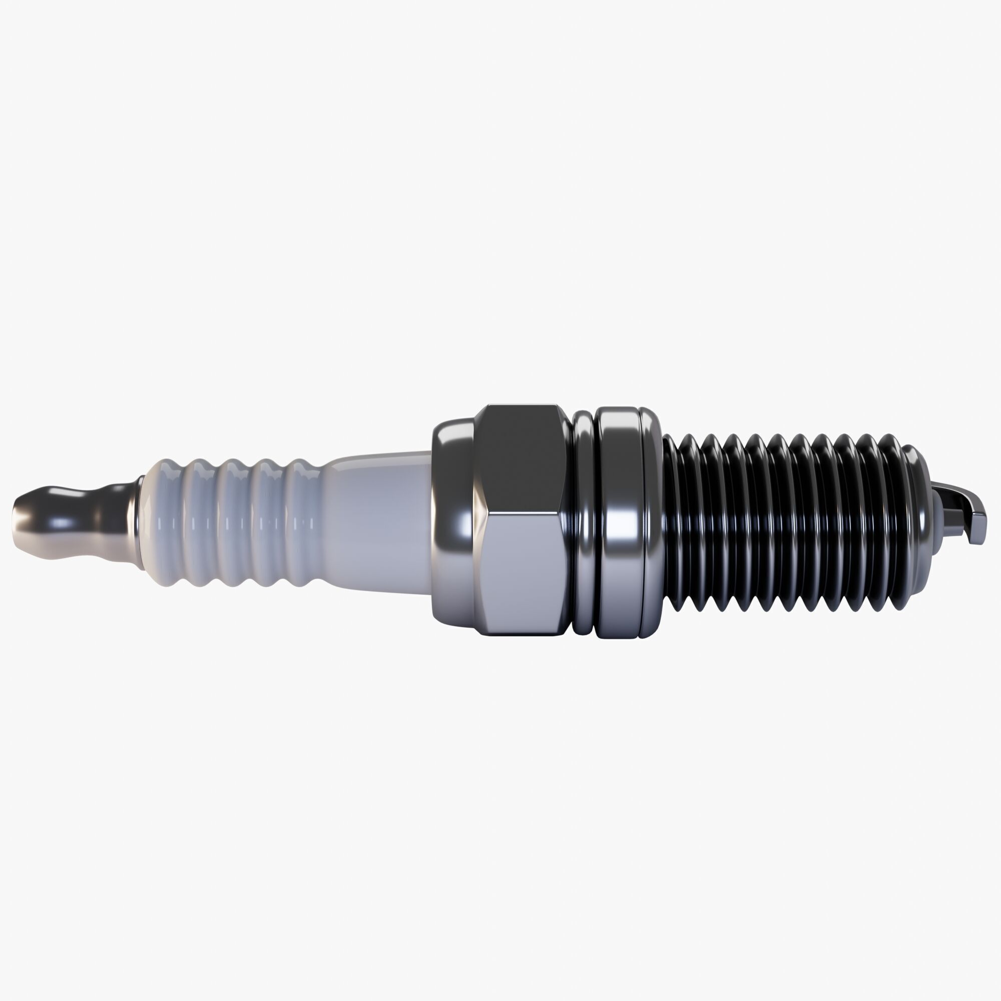Spark Plug 3D model_1