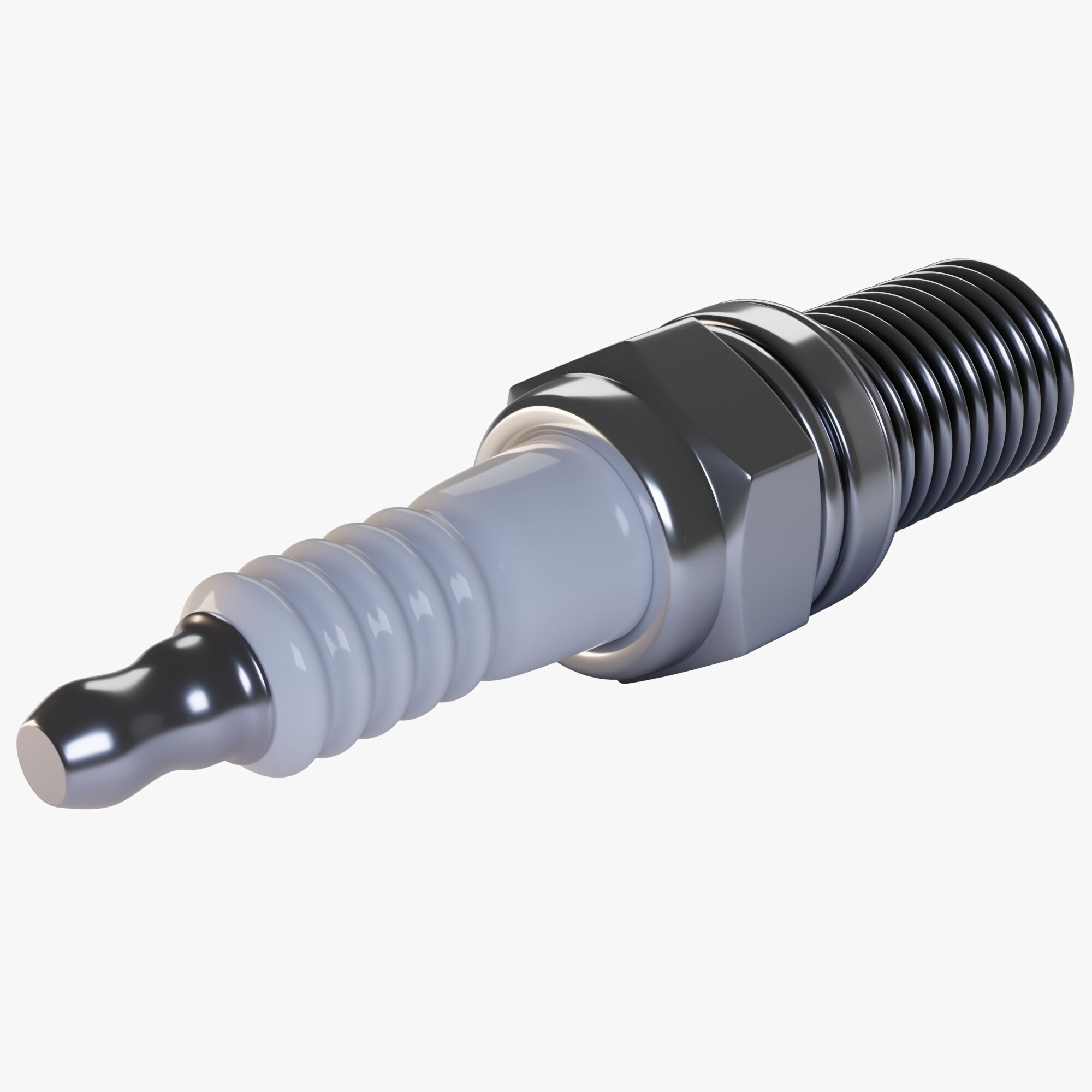 Spark Plug 3D model_2