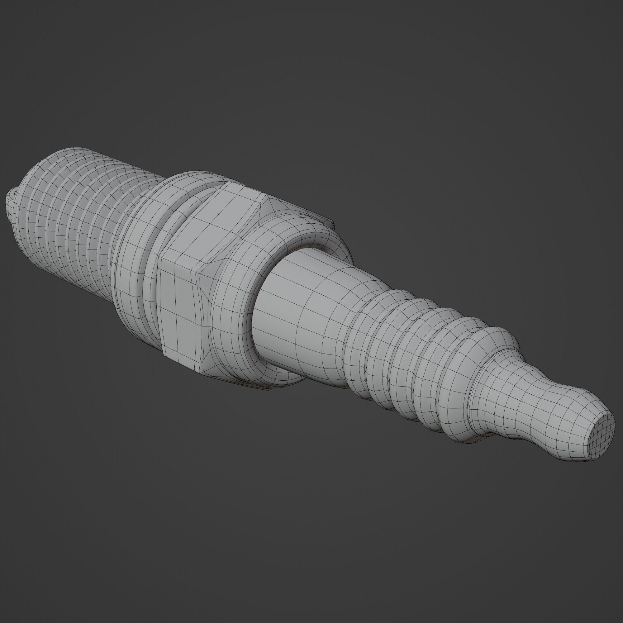 Spark Plug 3D model_12