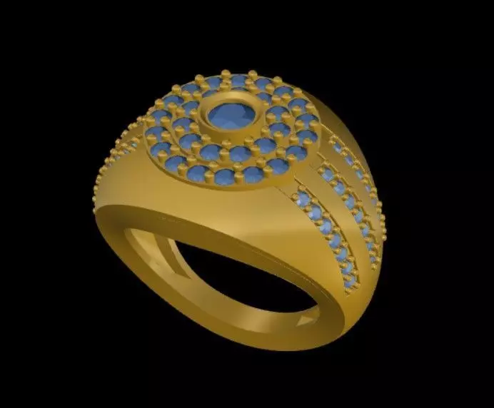 ring ting 55 Free 3D print model