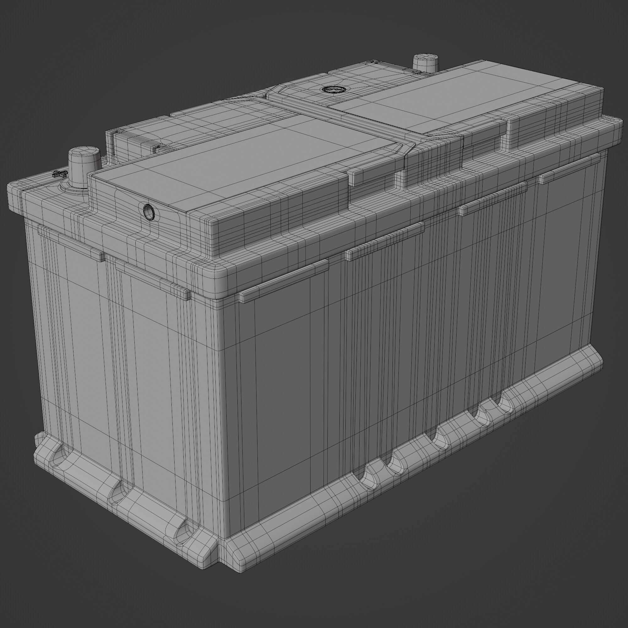 Car Battery 3D model_14