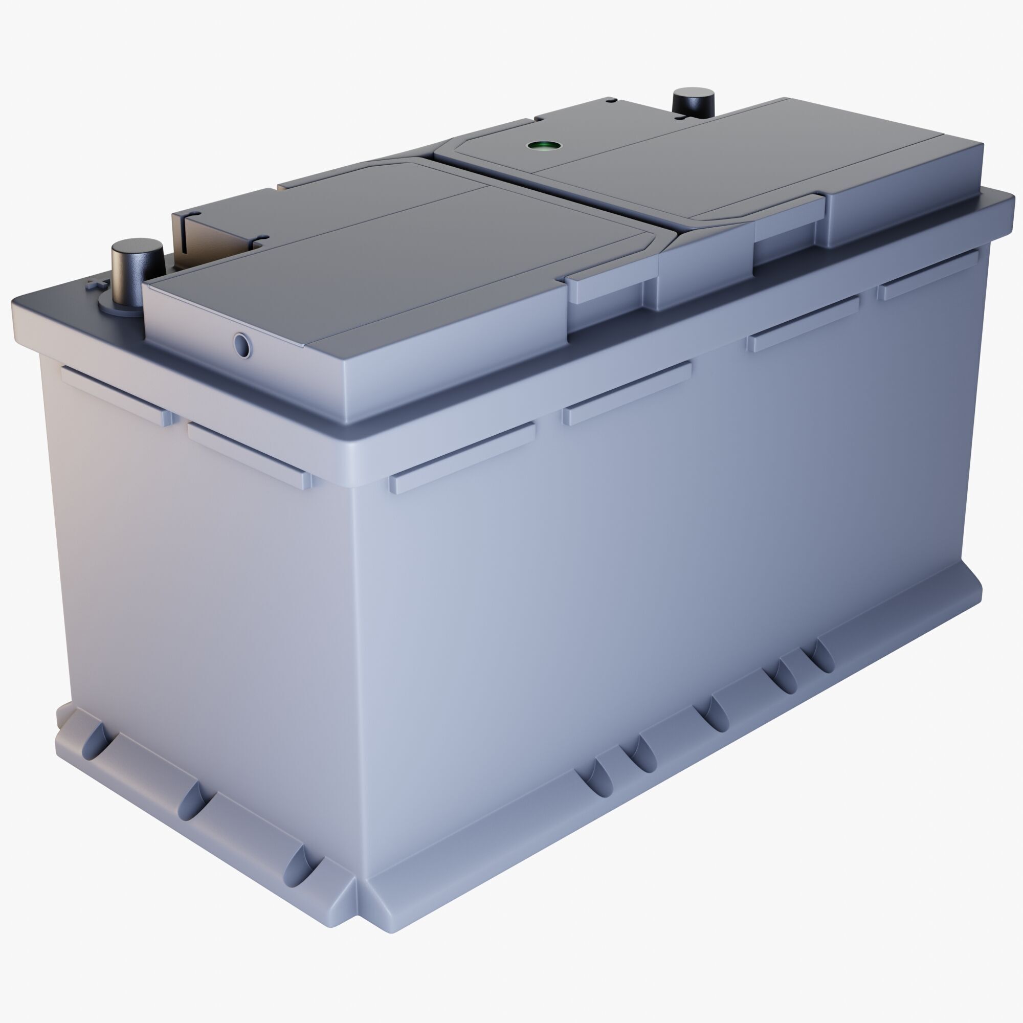 Car Battery 3D model_6
