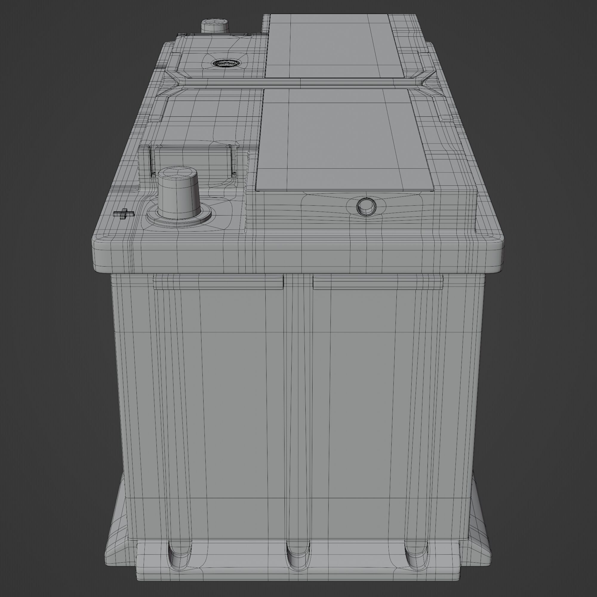 Car Battery 3D model_15