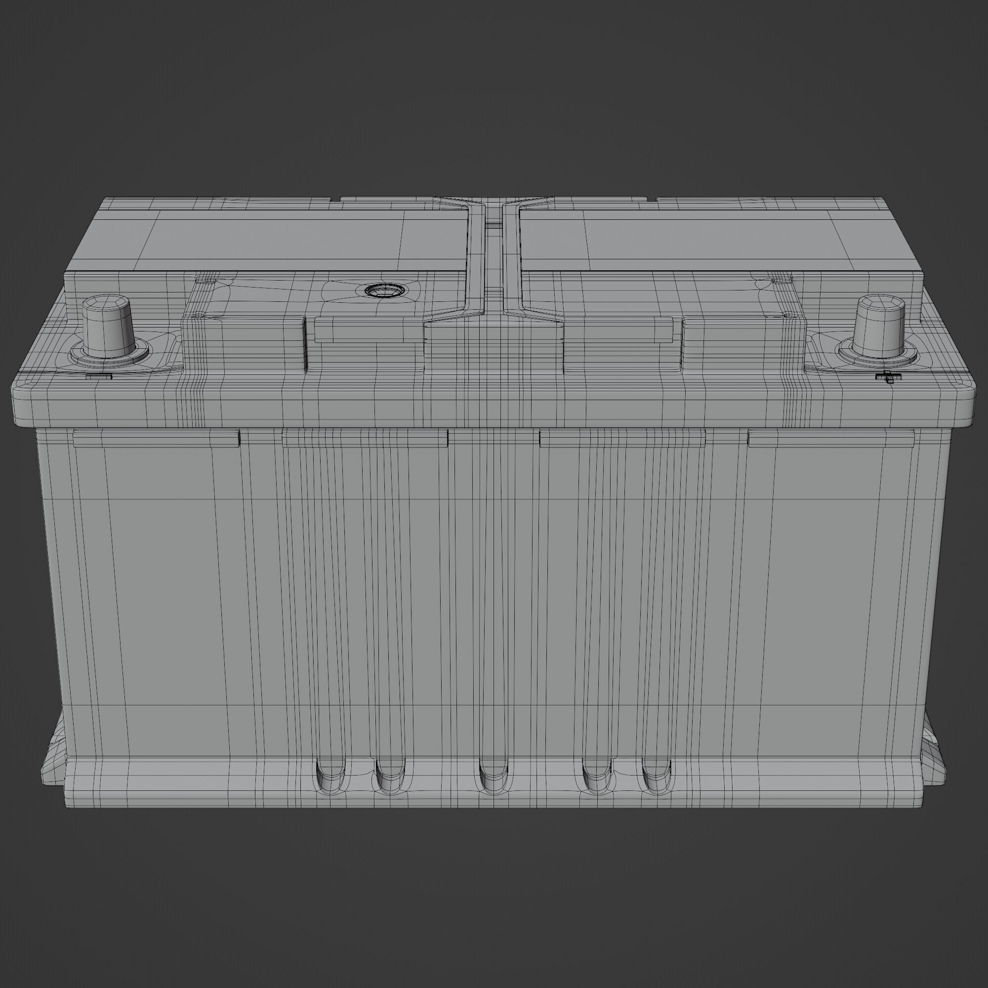 Car Battery 3D model_9
