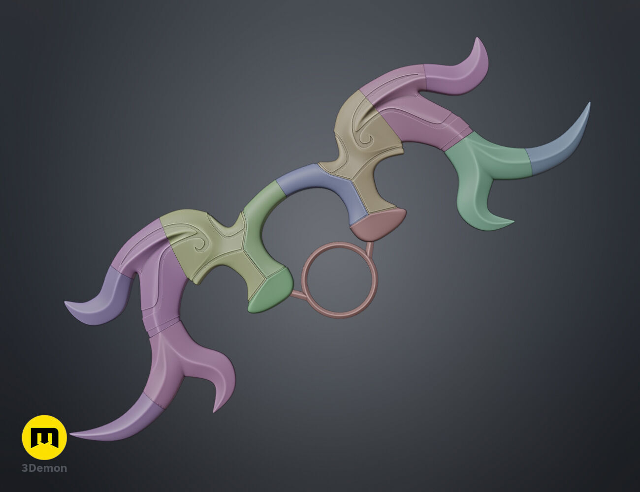 Kindred Bow - League of Legends 3D print model_8