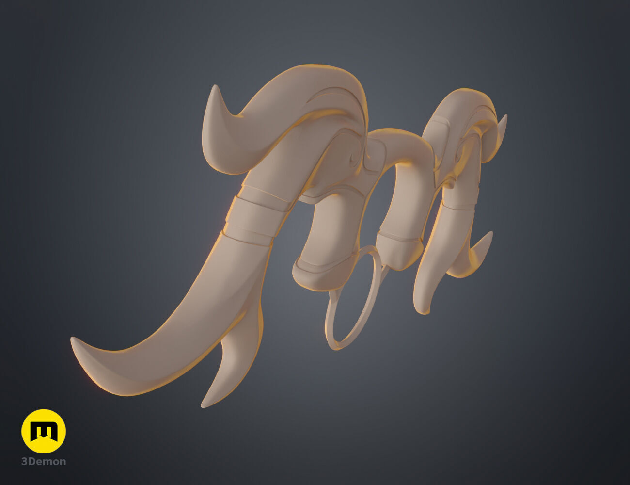 Kindred Bow - League of Legends 3D print model_10