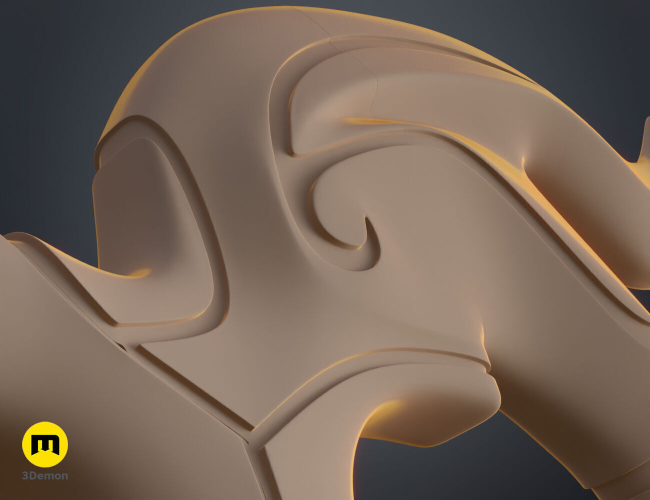 Kindred Bow - League of Legends 3D print model_12