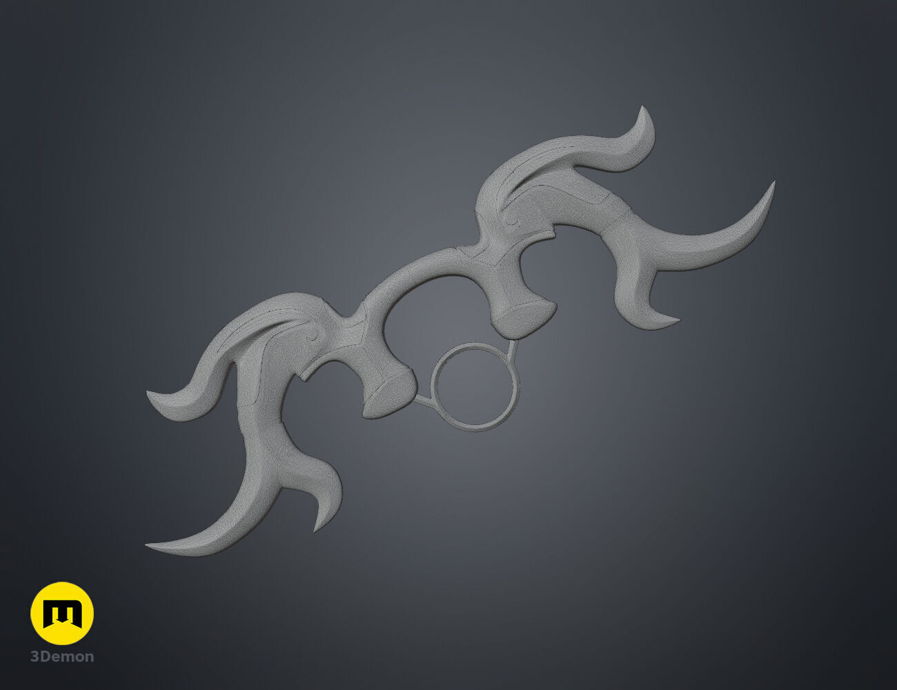 Kindred Bow - League of Legends 3D print model_13