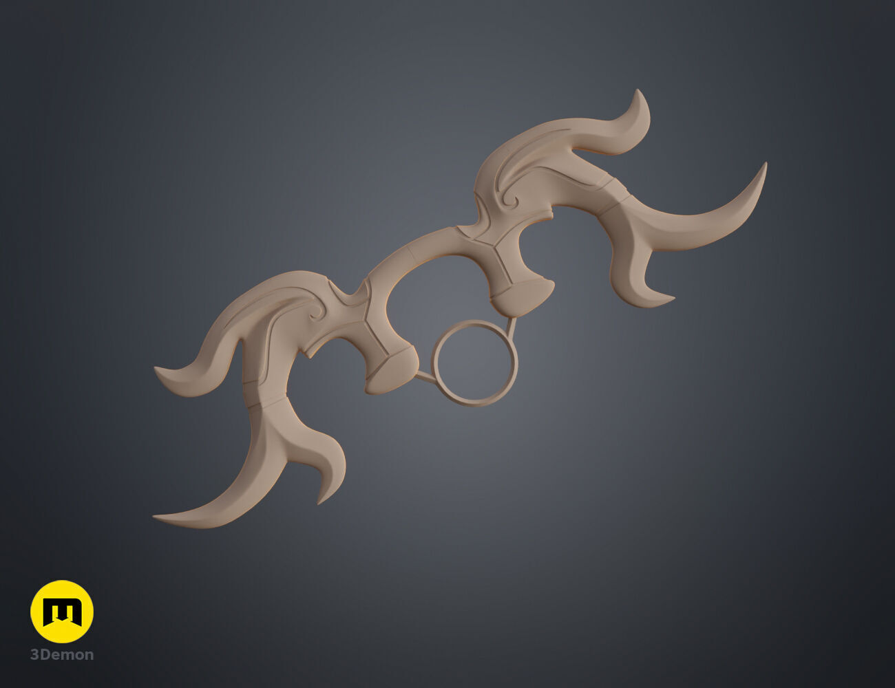 Kindred Bow - League of Legends 3D print model_9