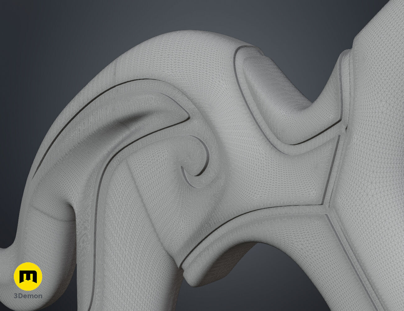 Kindred Bow - League of Legends 3D print model_14