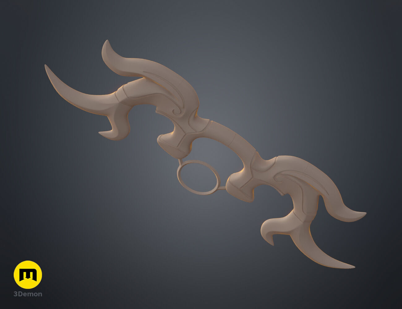 Kindred Bow - League of Legends 3D print model_11