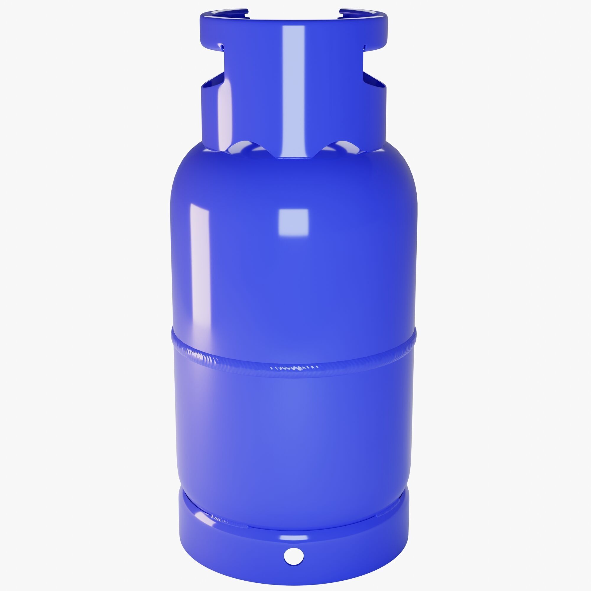 Gas Cylinder Propan 3D model_3