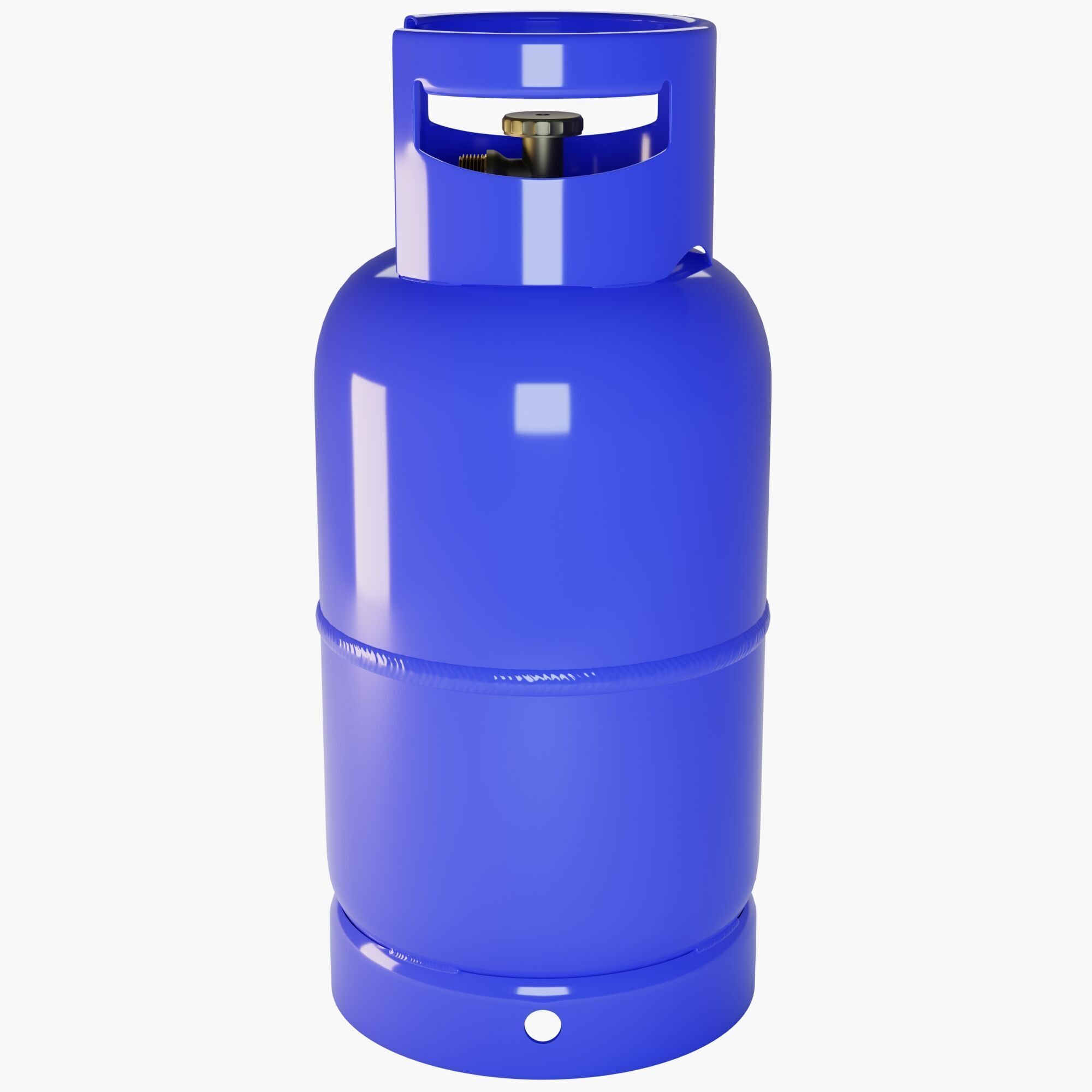 Gas Cylinder Propan 3D model_5