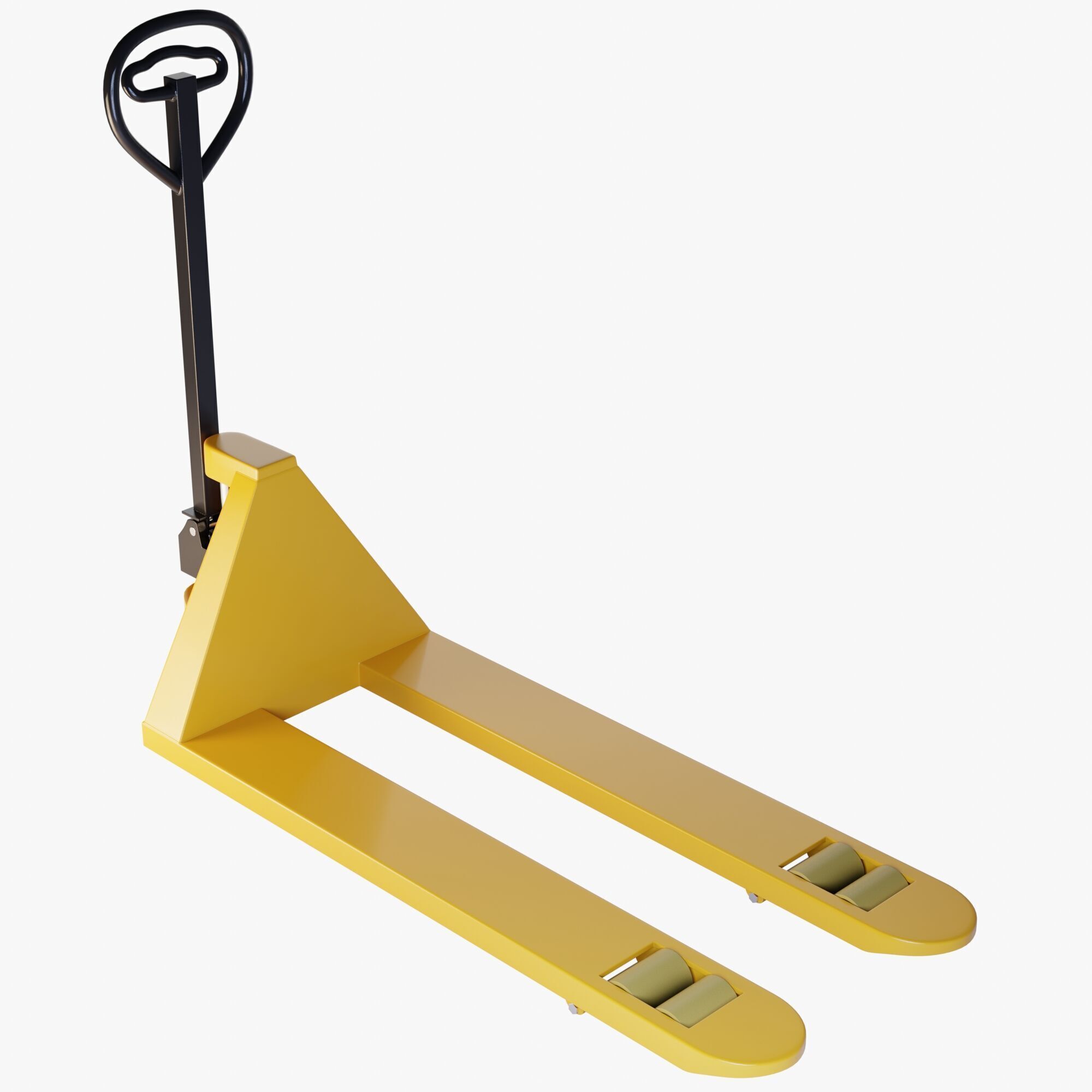 Manual Forklift 3D model_4