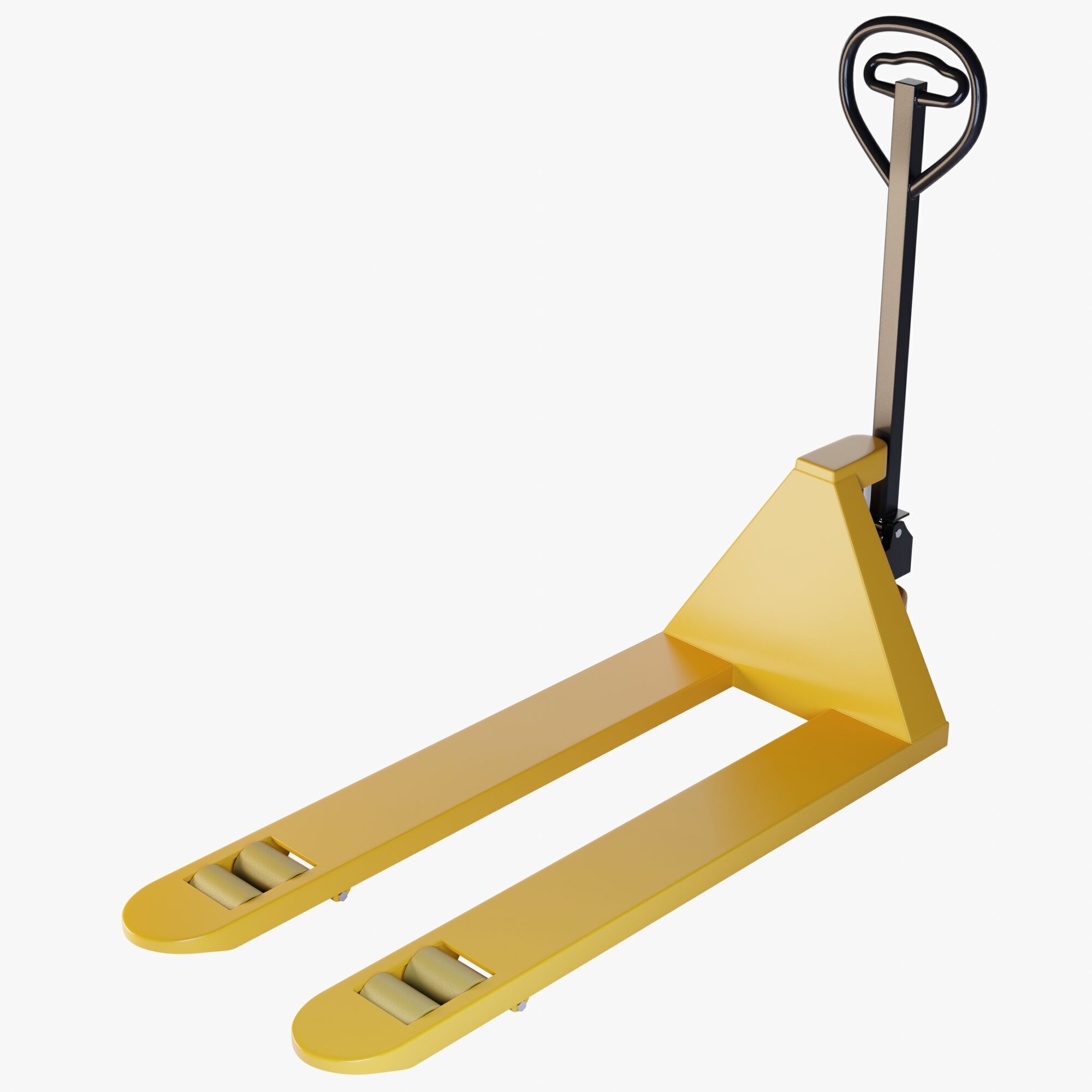 Manual Forklift 3D model_2