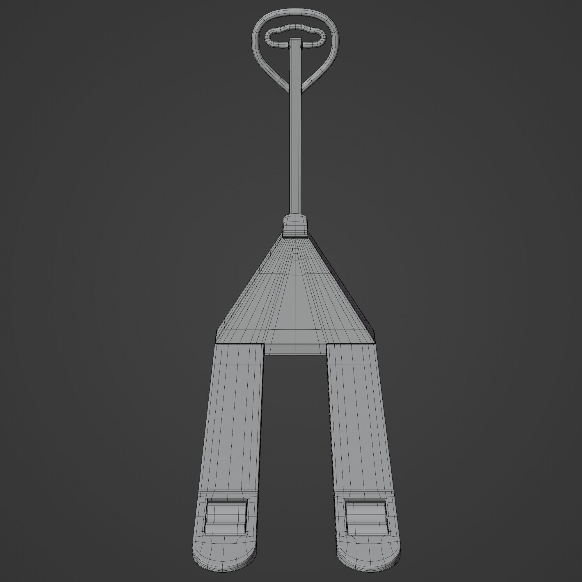 Manual Forklift 3D model_11