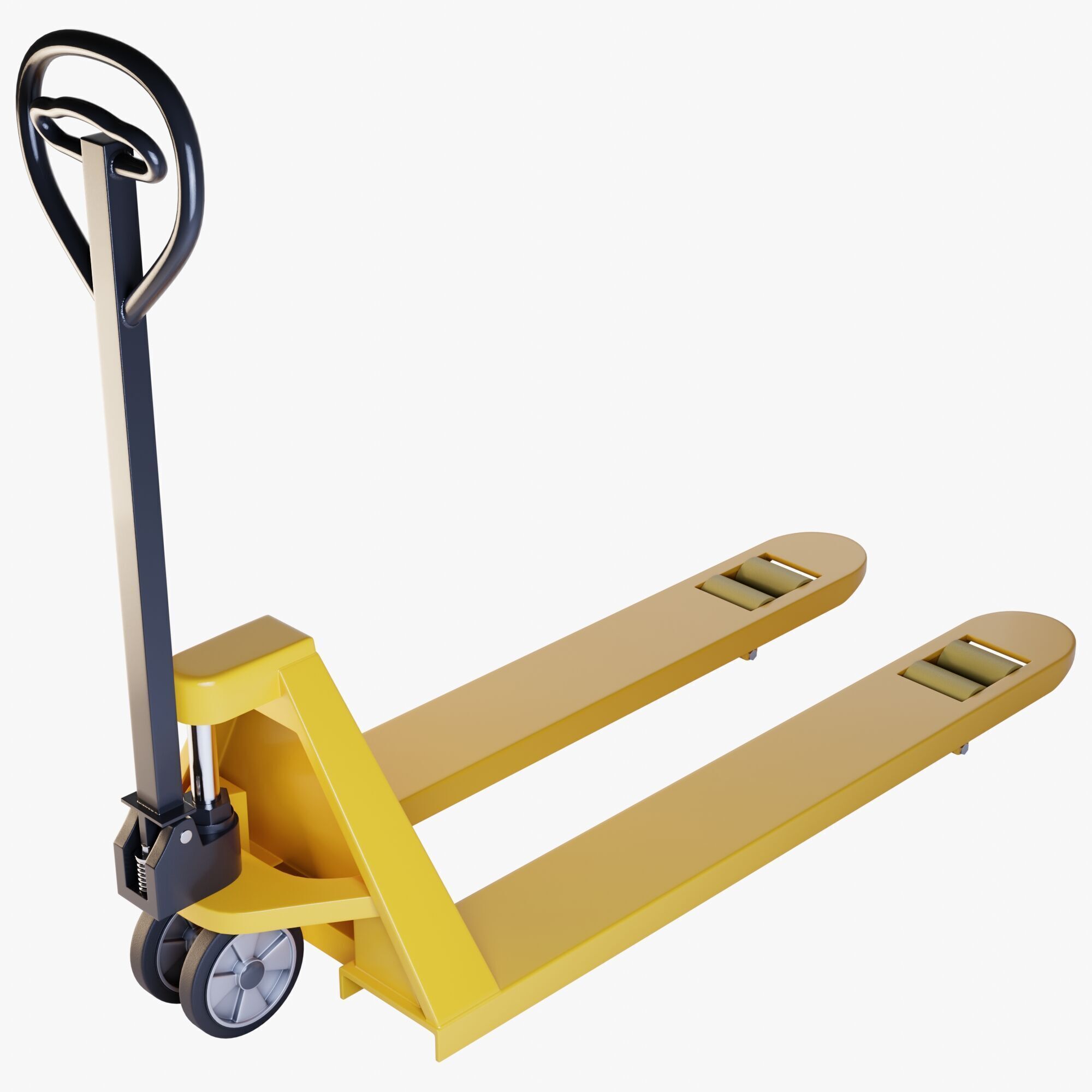 Manual Forklift 3D model_6