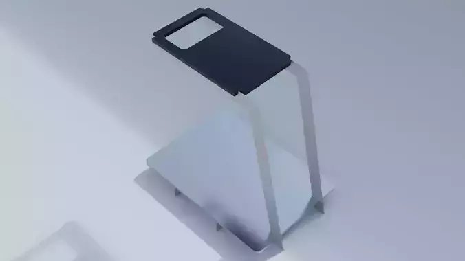 Document scanning stand and visual presenter for holding phone Free 3D print model