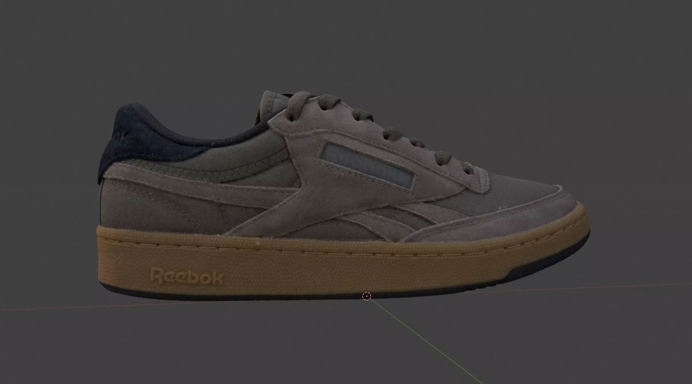 reebok carbon black 3D model_0